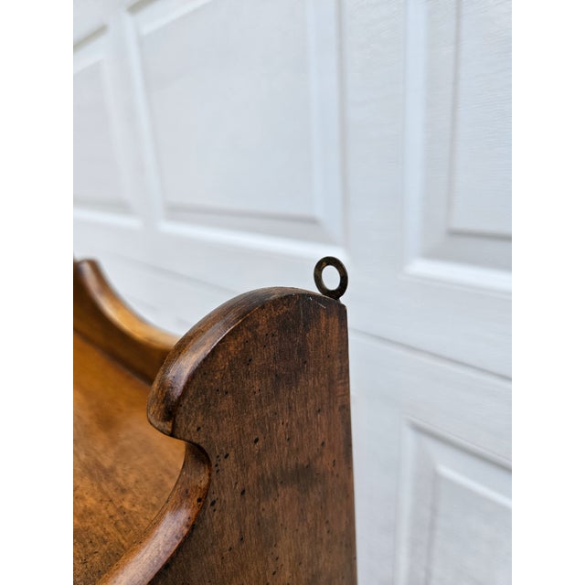 Chippendale Wooden Floor or Wall Mount Etagere For Sale - Image 13 of 13