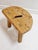 Swedish Folk Art Stool, 1948 For Sale - Image 3 of 7