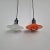 Red Danish Modern Inter Pendant Lamps from Design Light A/S, 1980, Set of 3 For Sale - Image 8 of 10