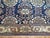 Textile Antique Zabihi Collection Blue Persian Mahal Carpet For Sale - Image 7 of 10