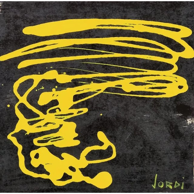 This artwork includes a certificate of authenticity and is hand-signed by the artist. It is made of acrylic on cardboard....