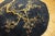 1920s Navy Blue Birds Flowers Art Deco Antique Oval Chinese Peking Wool Rug For Sale - Image 9 of 15