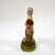 1990s Vintage Vaillancourt Sculptural Folk Art Chalkware Hand Painted Standing Rabbit Figurine For Sale - Image 5 of 8