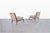 Vintage Walnut Slipper Lounge Chairs by t.h. Robsjohn-Gibbings for Widdicomb For Sale In Los Angeles - Image 6 of 14