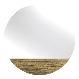 Orizzonte 900 Tondo Oro Mirror by Disain1971 For Sale