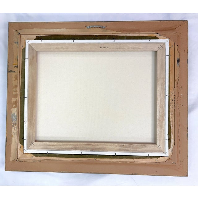 Signed and Framed Original Painting on Canvas by Karen Reinhart (American, 1938-2023) For Sale - Image 10 of 12