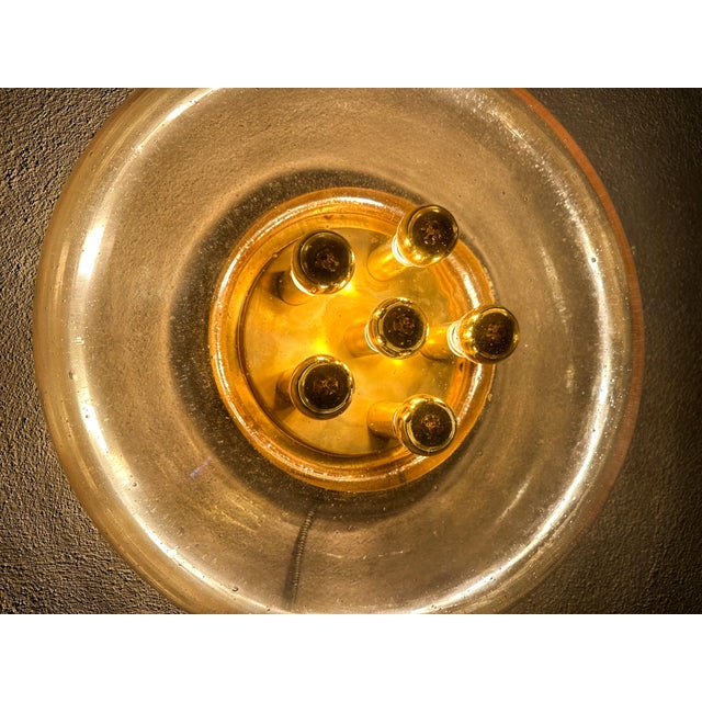 Vintage Flush Mount from Glashütte Limburg, 1970s For Sale - Image 9 of 15