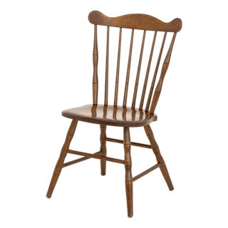 Conant Ball Windsor Style Maple Side Chair For Sale