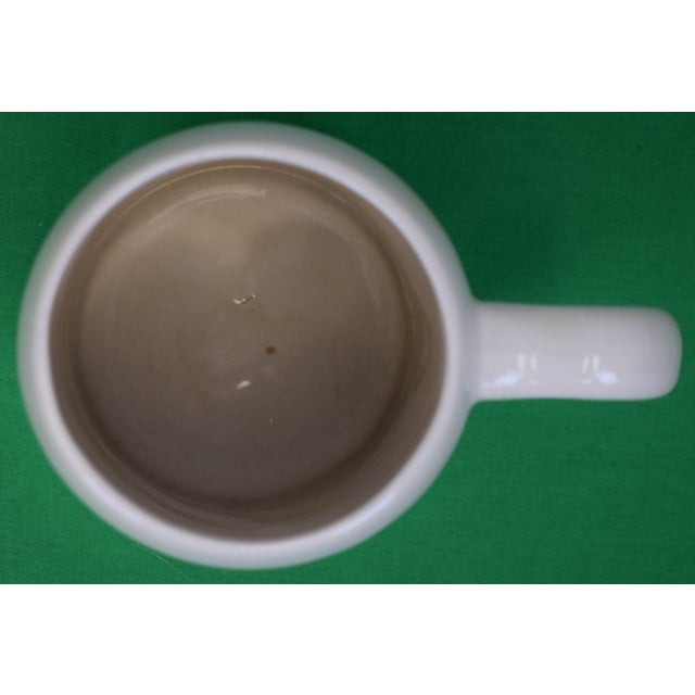 Mid 20th Century Paul Brown X Brooks Brothers Ceramic Mug With Golfer Scene For Sale - Image 4 of 5