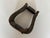 Farmhouse 1940s Antique Western Leather Horse Saddle Stirrup, Single For Sale - Image 3 of 7