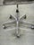 Italian Swivel Office Chair with Chrome Base, 1970s For Sale - Image 10 of 15