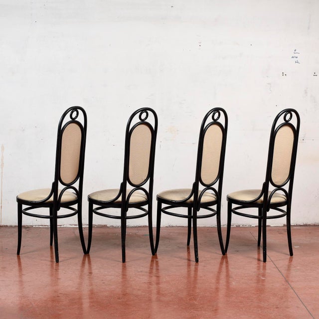 Dining Chairs by Michael Thonet for Thonet, 1986, Set of 4 For Sale - Image 6 of 17