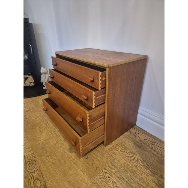Stag Cantata Teak Chest of Drawers Ron Carter 1960s from Stag For Sale - Image 11 of 18