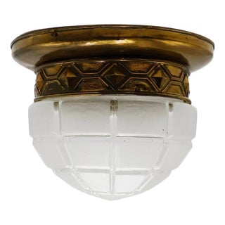 1930s Art Deco Ceiling Light For Sale