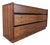 MCM 6 Drawer Walnut Dresser by Dillingham For Sale