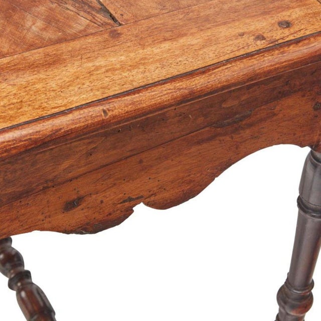 Jacobean-Style Turned Wood Low Table For Sale - Image 9 of 9