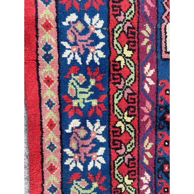 Vintage Tunisian Rug For Sale - Image 10 of 14