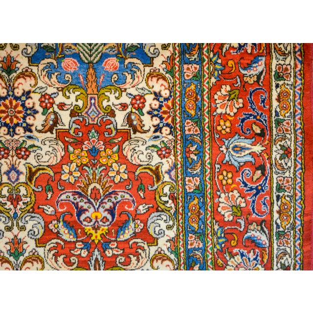 Persian Vintage Mid Century Bakhtiari Rug For Sale - Image 3 of 10
