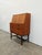 Vintage Mid Century Modern Teak Secretary Desk For Sale - Image 4 of 7