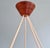 Large Scandinavian Chandelier in Teak and Satin White Opaline Glass, 1960s For Sale - Image 12 of 17