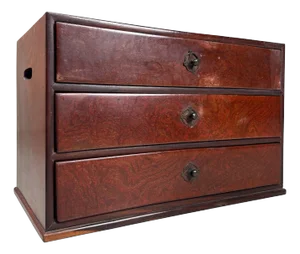 Japanese Haribako Sewing Chest, 1950s