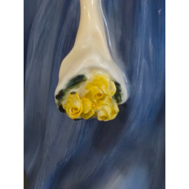 English Vintage Collectable Royal Doulton Beautiful "Melanie" Figurine h.n. 2271 1964 For Sale - Image 3 of 9