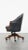 1990s Office Chair in Black Cowhide and Leather For Sale - Image 5 of 14