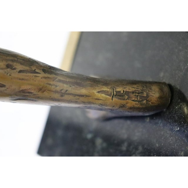 Ted Haber Father and Son 23 In. Bronze For Sale - Image 4 of 5