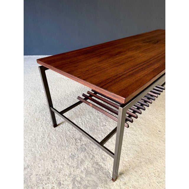 Mid-Century Moder Slender Coffee Table from Topform, Netherlands 1960s For Sale - Image 10 of 18