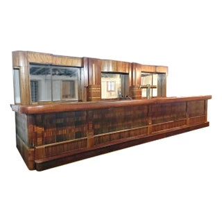Art Deco Mid Century Bar For Sale