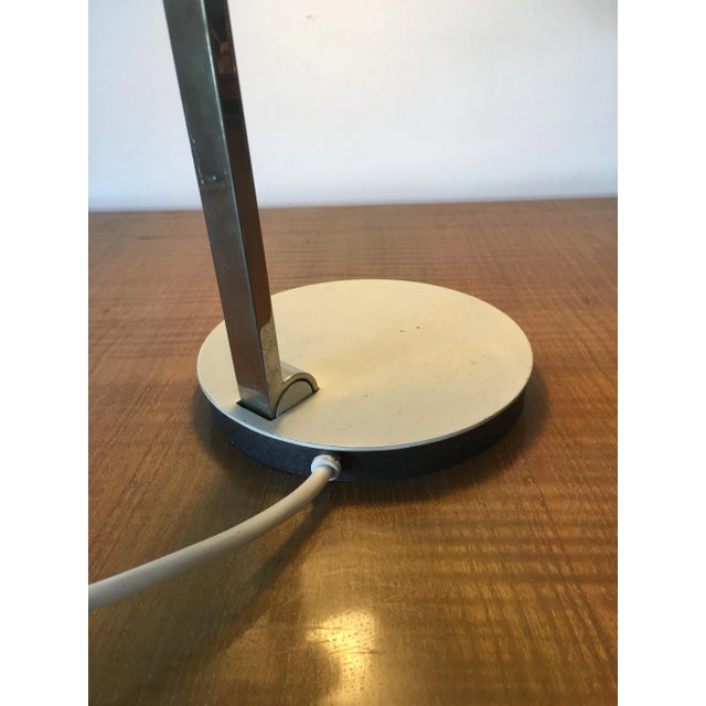 Mid-Century Modern Circular Table Lamp, 1950s For Sale - Image 3 of 6