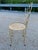 Metal Vintage 1960s Gold Metal Vanity Chair For Sale - Image 7 of 7