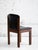 Set of 4 Mid-Century Leather and Walnut Dining Chairs, Silvio Coppola for Bernini For Sale - Image 9 of 18
