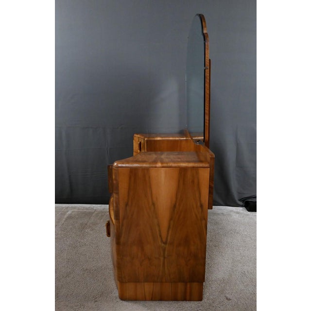 Walnut Burl Dressing Table, 1920s For Sale - Image 11 of 18