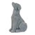 Contemporary Modern Sitting Dog and Cat Figurine (Set of 4) For Sale - Image 3 of 4