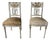Pair of Antique Neoclassical Painted Side Chairs – Provenance From the Heiress of Macy’s Estate For Sale