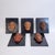 Meiji Noh Mask Set in Papier-Mâché and Ebonized Wood, Japan, Set of 5 For Sale - Image 4 of 18