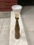 Coffee Mid-Century Modern Tall Walnut & Cork Table Lamp For Sale - Image 8 of 13