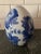 Ceramic Vintage Blue and White Porcelain Decorative Egg For Sale - Image 7 of 7