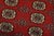 Bokhara Rug 4’2” X 6’2” Red Wool Tribal Hand-Knotted Oriental Carpet For Sale - Image 4 of 11