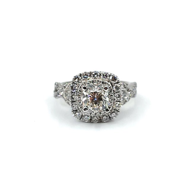 1.10 Ct Gia Certified Diamond Ring Size 5 For Sale - Image 9 of 10