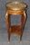 Breche D' Alep Marble French Louis XV Style Bronze Mounted 2 Tier End Table For Sale - Image 4 of 14