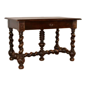 18th Century French Walnut Library Table