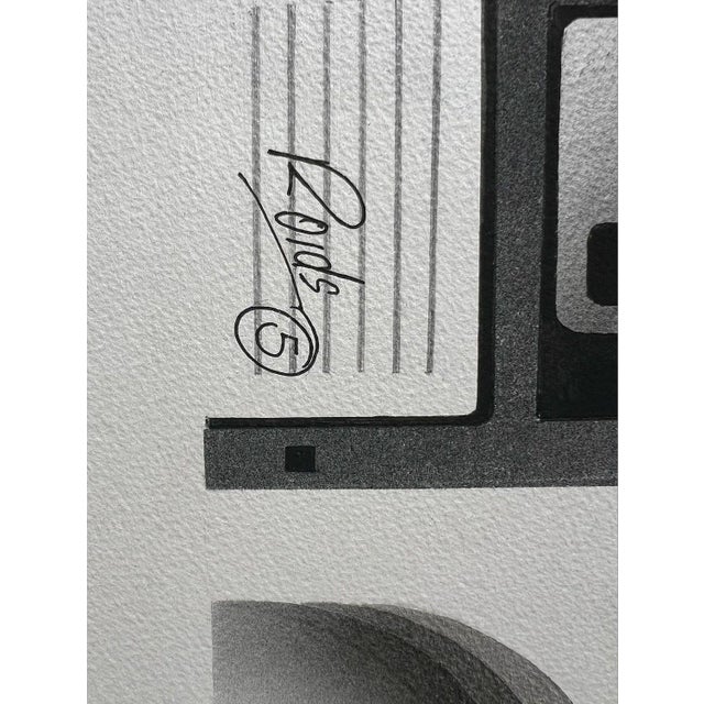 Contemporary Roids (Msk), Study 4 (D), 2013, Pencil on Paper For Sale - Image 3 of 6