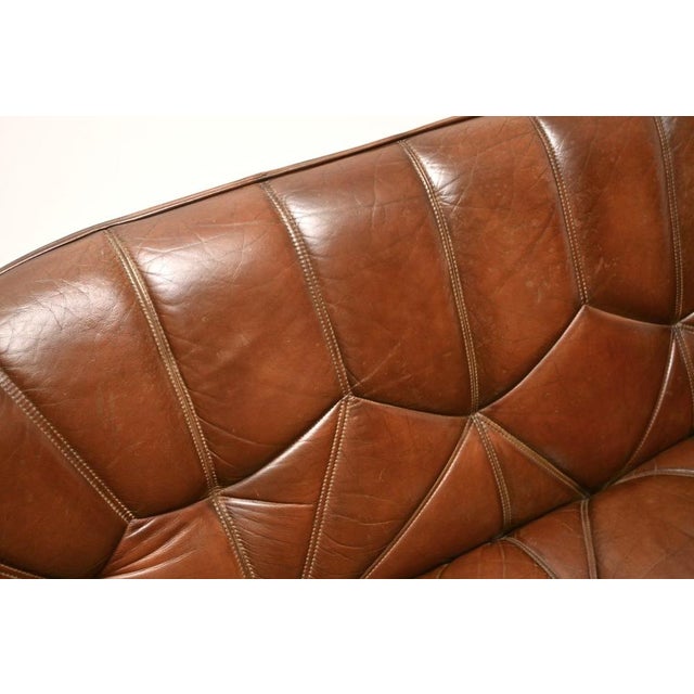 Vintage Moroccan Ottoman Sofa in Leather by Noé Duchaufour-Lawrance for Ligne Roset, 1990 For Sale - Image 12 of 18