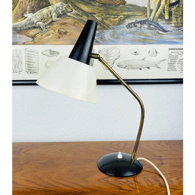 German Hoso Desk Lamp, 1950s For Sale - Image 4 of 10