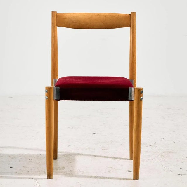 Czechoslovak Beech Chair by Miroslav Navratil For Sale - Image 6 of 18