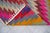 Turkish Handmade Rug Diamond Pattern Vintage Kilim Rug For Sale - Image 14 of 17