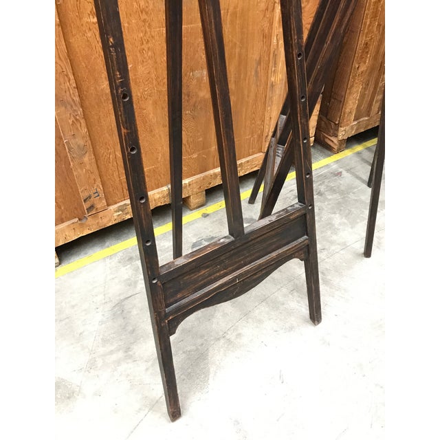 1990s Set of Four Vintage Easels For Sale - Image 4 of 12
