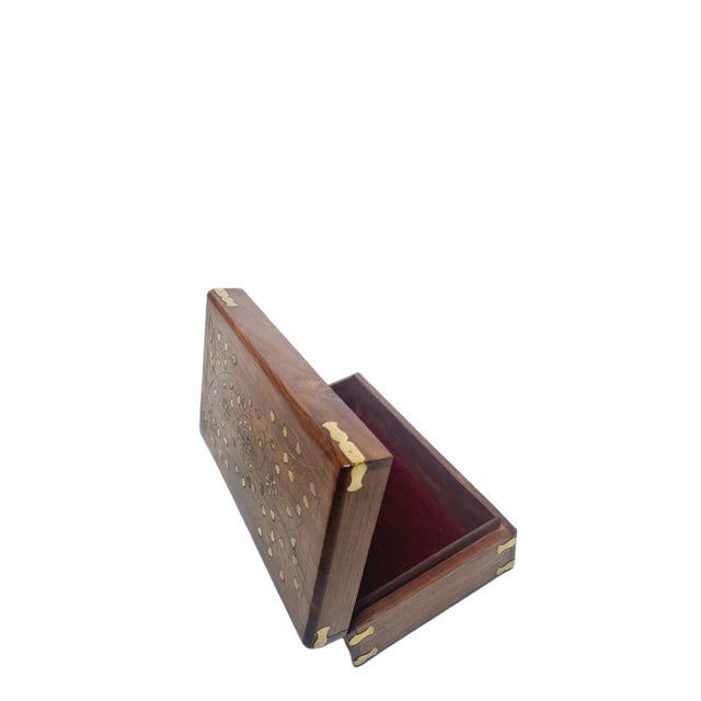 German Art Nouveau Box with Marquetry, 1900s For Sale - Image 3 of 9